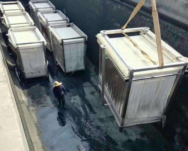 甘肅4000T/D市政廢水處理MBR系統(tǒng)