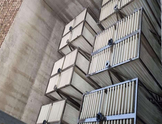 河南1500T/D食品加工廢水處理MBR膜組案例